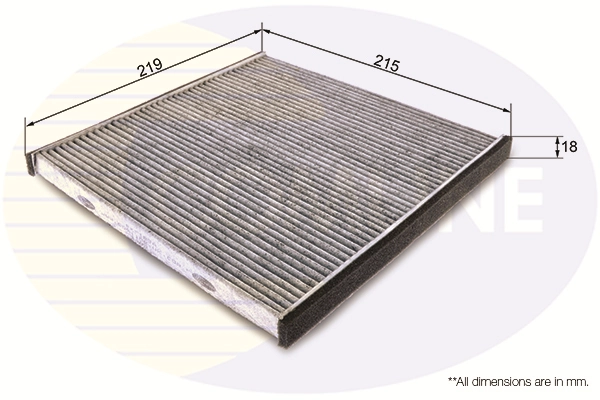 COMLINE szűrő, utastér levegő - EKF189A - TothCarparts