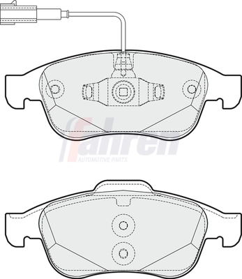 Fahren fékbetétkészlet, tárcsafék - FBP3651 - TothCarparts