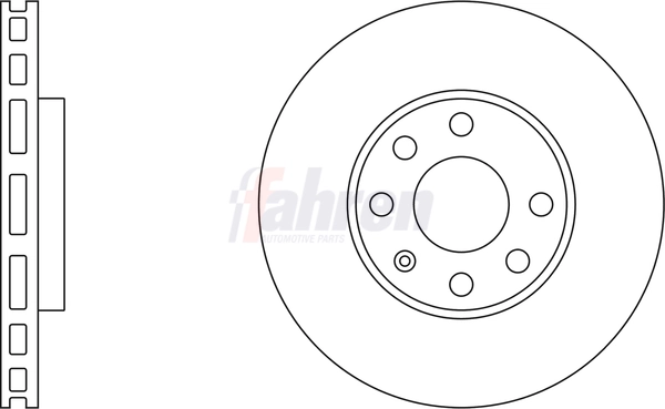 Fahren féktárcsa - FBD6004 - TothCarparts