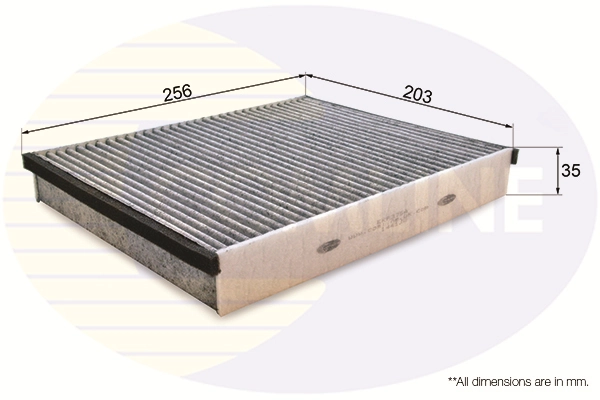 COMLINE szűrő, utastér levegő - EKF375A - TothCarparts