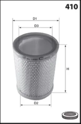 MECAFILTER légszűrő - EL3023 - TothCarparts