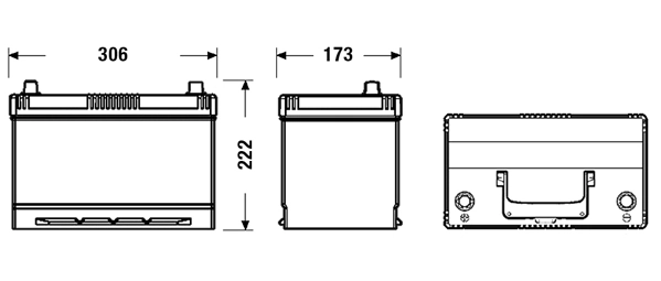 EXIDE Indító akkumulátor - EL955 - TothCarparts