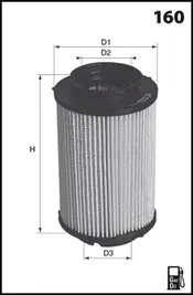 MECAFILTER Üzemanyagszűrő - ELG5294 - TothCarparts
