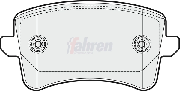 Fahren fékbetétkészlet, tárcsafék - FBP3310 - TothCarparts