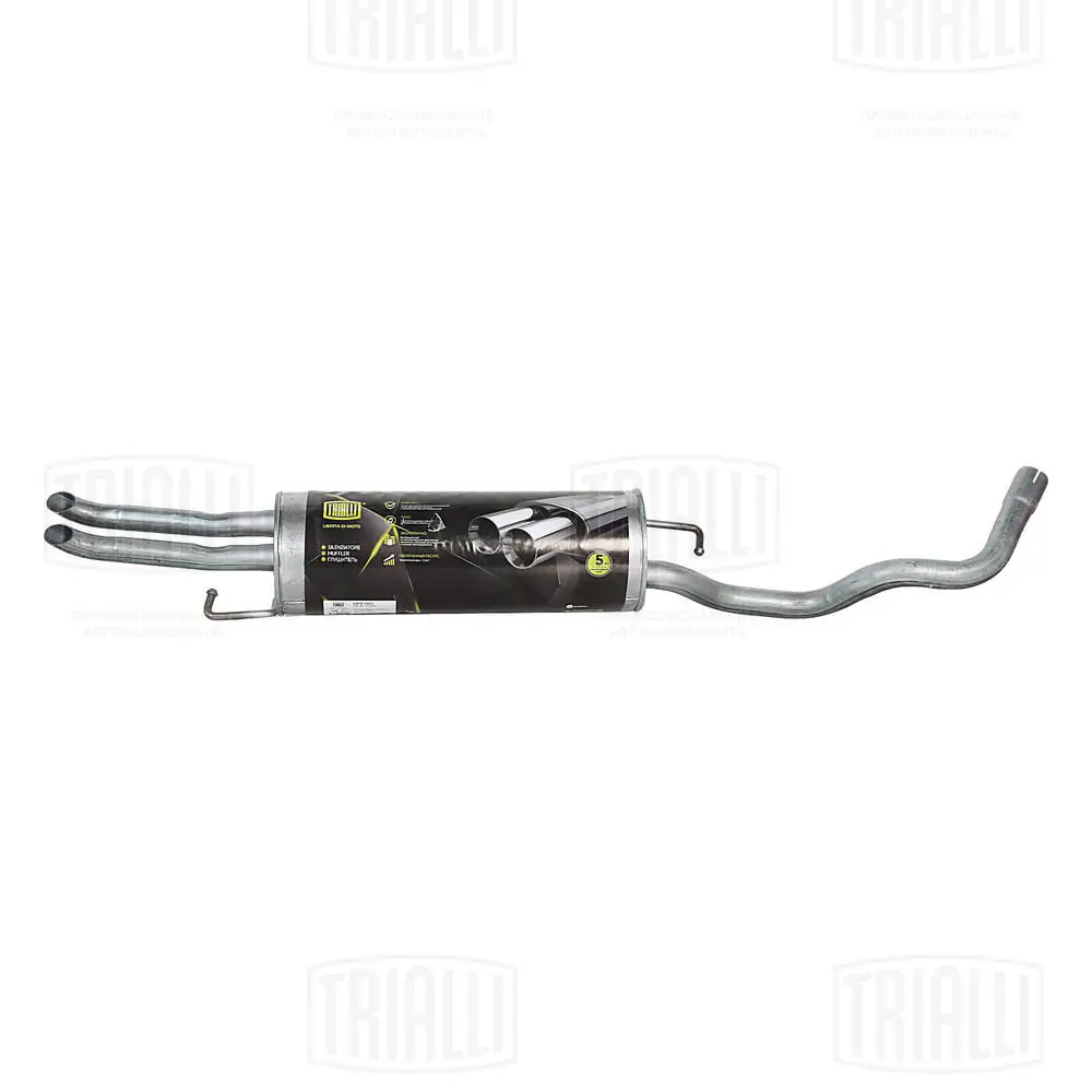 TRIALLI hátsó hangtompító - EMM 1805 - TothCarparts