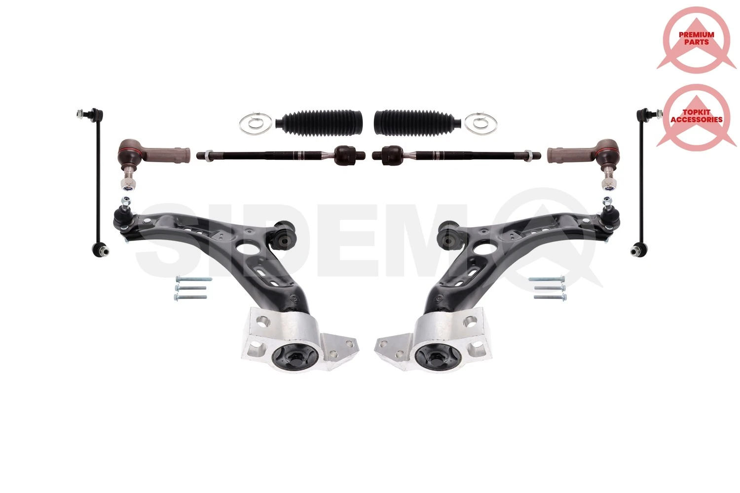SIDEM javítókészlet, keresztlengőkar - 63558 - TothCarparts