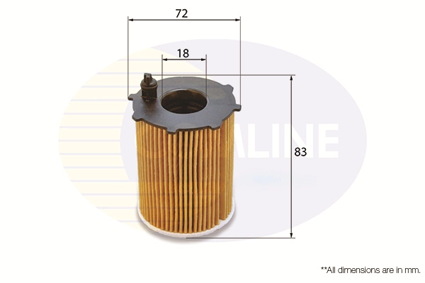 COMLINE olajszűrő - EOF206 - TothCarparts