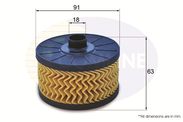 COMLINE olajszűrő - EOF262 - TothCarparts