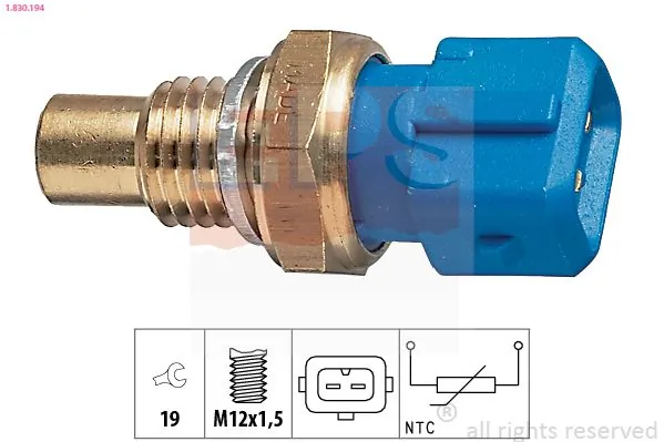 MDR érzékelő, hűtőfolyadék-hőmérséklet - EPS-1830 194 - TothCarparts