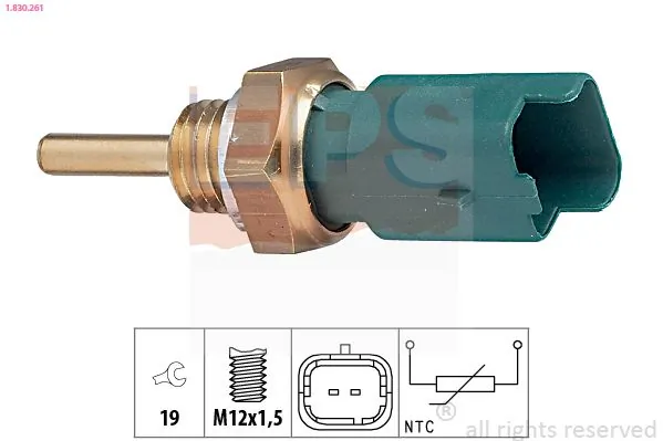 MDR érzékelő, hűtőfolyadék-hőmérséklet - EPS-1830 261 - TothCarparts