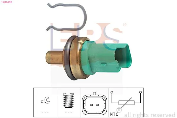MDR érzékelő, hűtőfolyadék-hőmérséklet - EPS-1830 292 - TothCarparts