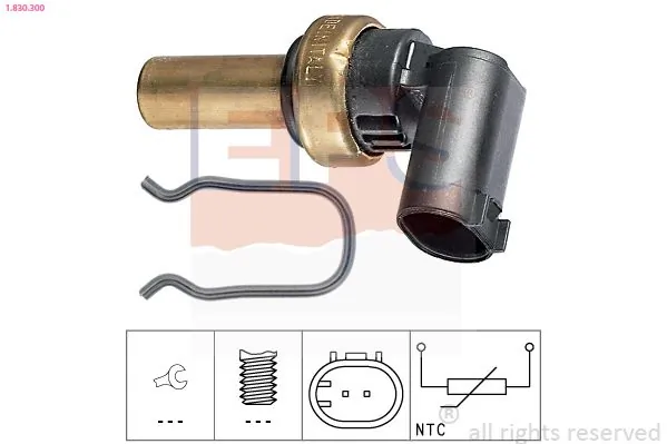 MDR érzékelő, hűtőfolyadék-hőmérséklet - EPS-1830 300 - TothCarparts