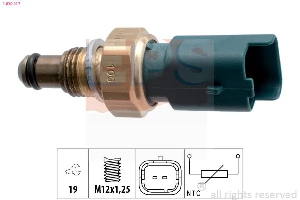 MDR érzékelő, hűtőfolyadék-hőmérséklet - EPS-1830 317 - TothCarparts