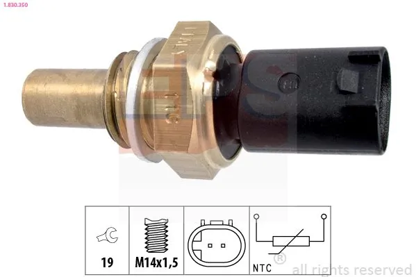 MDR érzékelő, hűtőfolyadék-hőmérséklet - EPS-1830 350 - TothCarparts