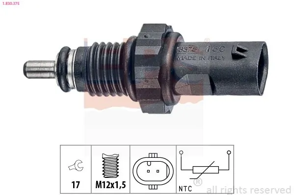 MDR érzékelő, hűtőfolyadék-hőmérséklet - EPS-1830 375 - TothCarparts
