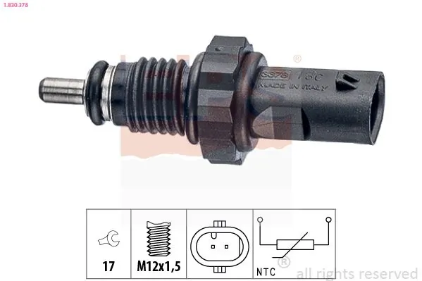 MDR érzékelő, hűtőfolyadék-hőmérséklet - EPS-1830 378 - TothCarparts