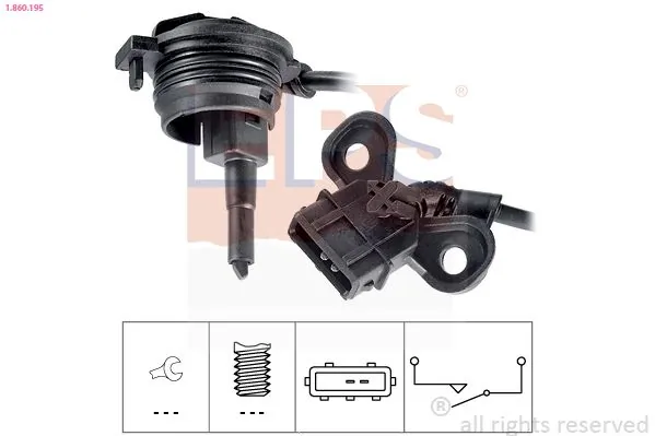 MDR kapcsoló, tolatólámpa - EPS-1860 195 - TothCarparts