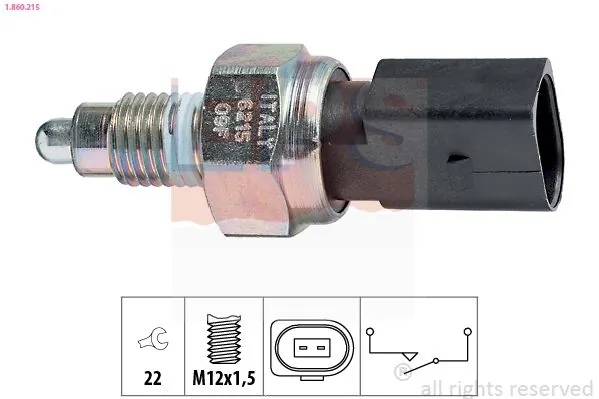 MDR kapcsoló, tolatólámpa - EPS-1860 215 - TothCarparts