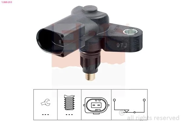 MDR kapcsoló, tolatólámpa - EPS-1860 253 - TothCarparts