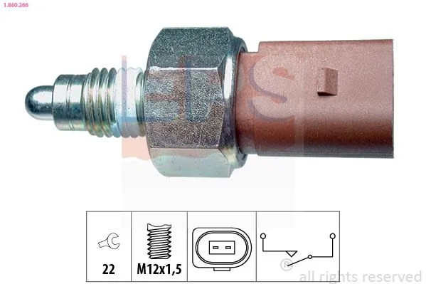 MDR kapcsoló, tolatólámpa - EPS-1860 266 - TothCarparts