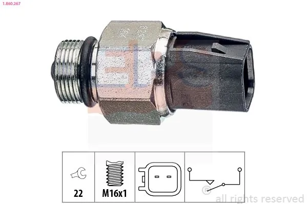 MDR kapcsoló, tolatólámpa - EPS-1860 267 - TothCarparts