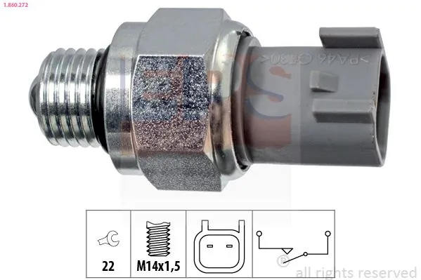 MDR kapcsoló, tolatólámpa - EPS-1860 272 - TothCarparts