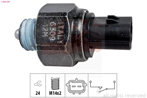 MDR kapcsoló, tolatólámpa - EPS-1860 309 - TothCarparts