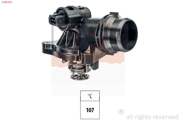 MDR termosztát, hűtőfolyadék - EPS-1880 874 - TothCarparts