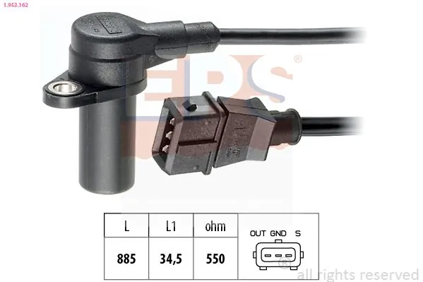 MDR impulzusadó, főtengely - EPS-1953 162 - TothCarparts