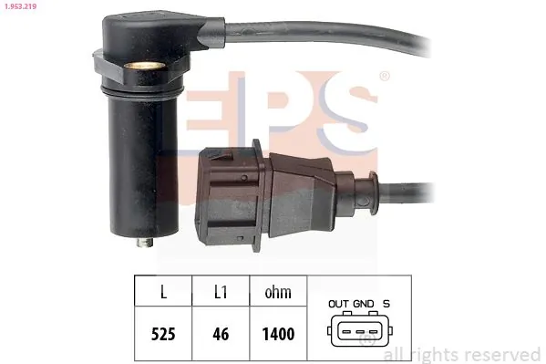 MDR impulzusadó, főtengely - EPS-1953 219 - TothCarparts