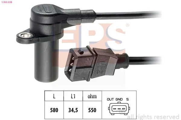 MDR impulzusadó, főtengely - EPS-1953 238 - TothCarparts