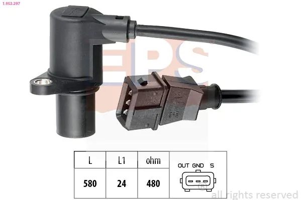 MDR impulzusadó, főtengely - EPS-1953 297 - TothCarparts