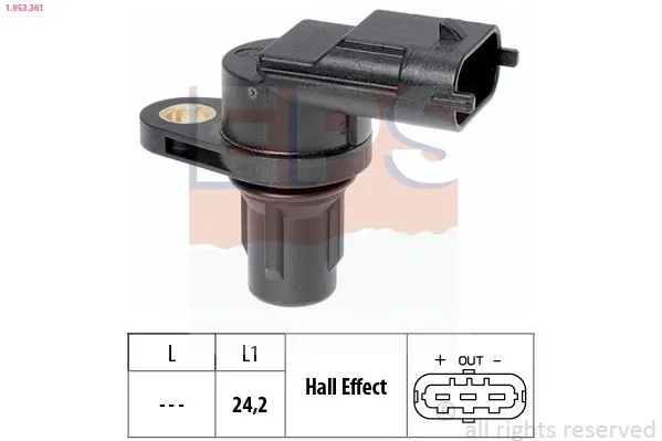 MDR Érzékelő, motorfordulatszám - EPS-1953 361 - TothCarparts