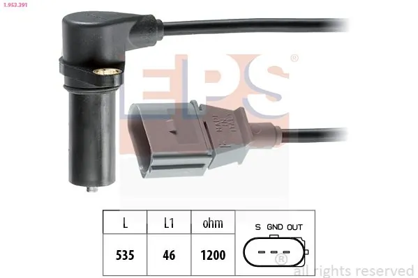 MDR impulzusadó, főtengely - EPS-1953 391 - TothCarparts