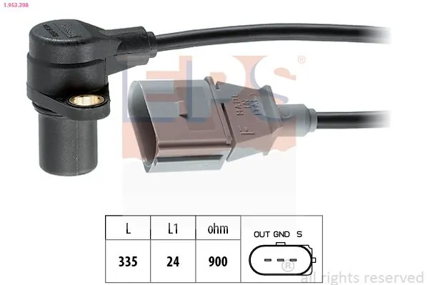 MDR impulzusadó, főtengely - EPS-1953 398 - TothCarparts