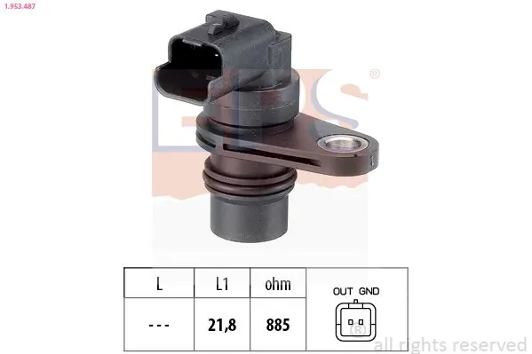 MDR Érzékelő, motorfordulatszám - EPS-1953 487 - TothCarparts