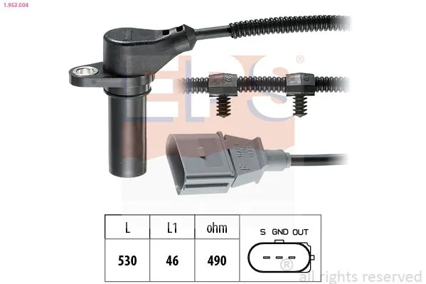 MDR impulzusadó, főtengely - EPS-1953 504 - TothCarparts