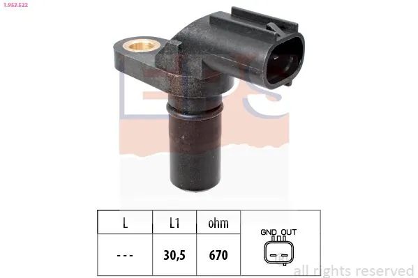 MDR impulzusadó, főtengely - EPS-1953 522 - TothCarparts