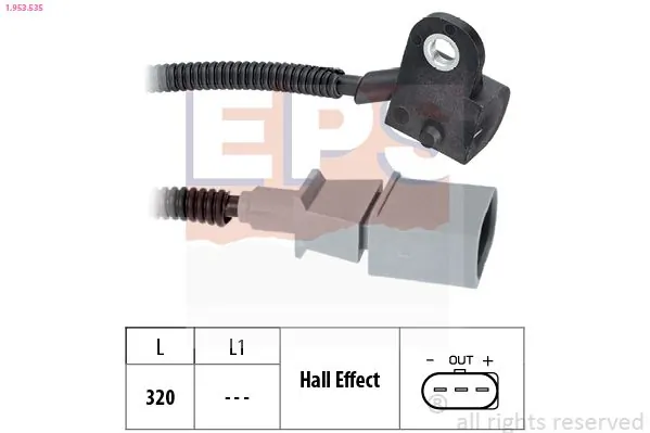 MDR érzékelő, vezérműtengely-pozíció - EPS-1953 535 - TothCarparts