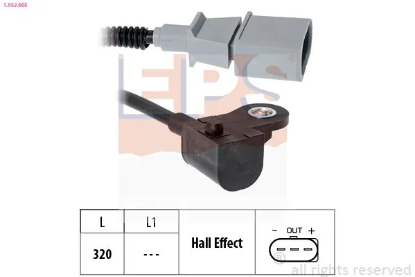 MDR érzékelő, vezérműtengely-pozíció - EPS-1953 605 - TothCarparts