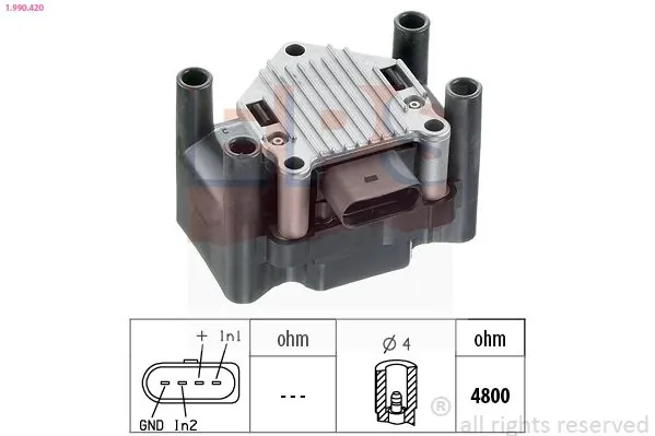 MDR gyújtótekercs - EPS-1990 420 - TothCarparts