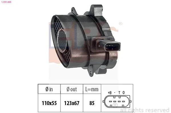 MDR légmennyiségmérő - EPS-1991 005 - TothCarparts
