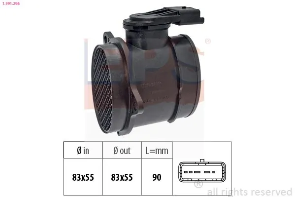 MDR légmennyiségmérő - EPS-1991 298 - TothCarparts