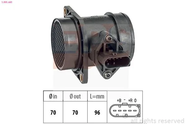 MDR légmennyiségmérő - EPS-1991 441 - TothCarparts