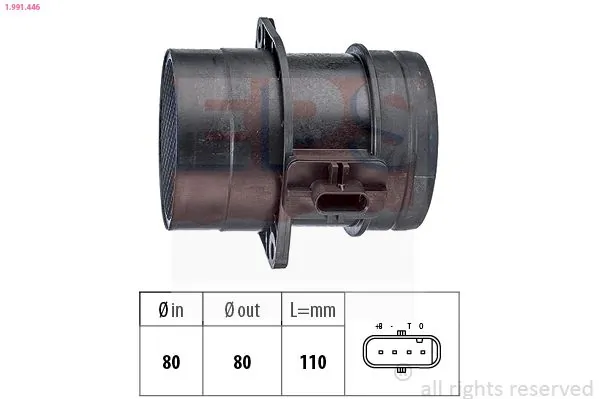 MDR légmennyiségmérő - EPS-1991 446 - TothCarparts
