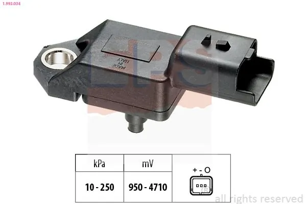 MDR légnyomás érzékelő, szintkiegyenlítés - EPS-1993 034 - TothCarparts