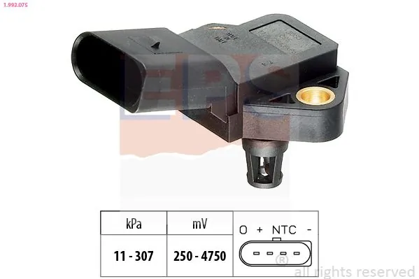 MDR légnyomás érzékelő, szintkiegyenlítés - EPS-1993 075 - TothCarparts