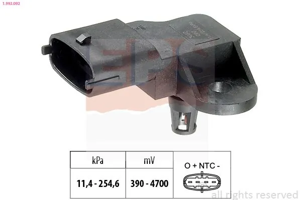 MDR légnyomás érzékelő, szintkiegyenlítés - EPS-1993 092 - TothCarparts