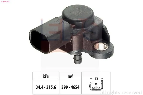 MDR légnyomás érzékelő, szintkiegyenlítés - EPS-1993 165 - TothCarparts