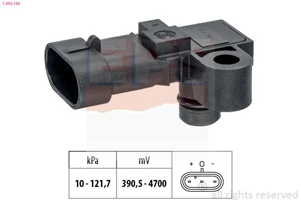 MDR légnyomás érzékelő, szintkiegyenlítés - EPS-1993 196 - TothCarparts